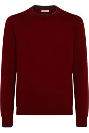 sun68 Sweathshirts & Hoodies, Herre, Rød, S, Uld, Sweaters