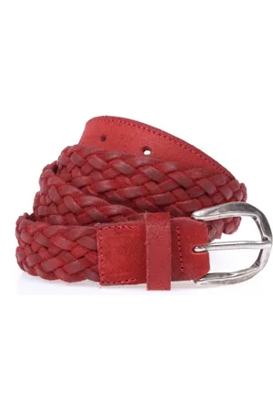 D.A. Daniele Alessandrini Tilbehør, Herre, Rød, 105 CM, Læder, Belts