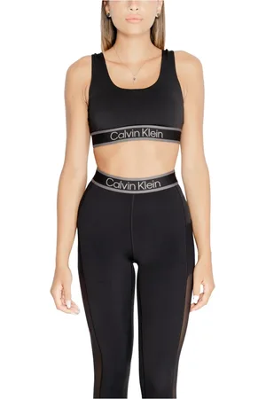 Calvin Klein Sport, Dame, Sort, S, Uld, Sport BH