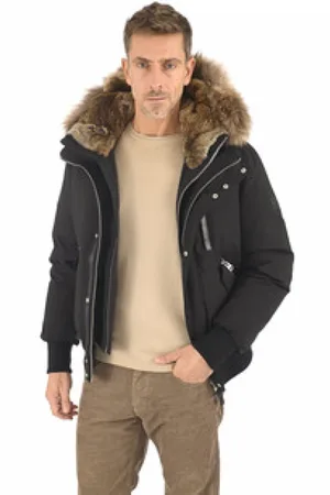 Mackage Jakke, Herre, Sort, 4XS, Uld, Parka Dixon