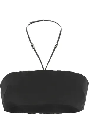 Dsquared2 Top, Dame, Sort, S, Læder, Icon Læderkantet Top