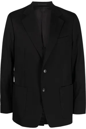 Lanvin Jakke, Herre, Sort, L, Uld, Stilfuld Sort Jakke