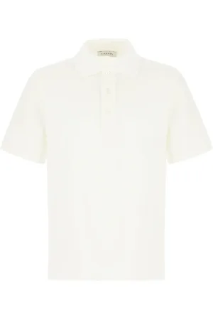 Lanvin Top, Herre, Hvid, M, Bomuld, Klassisk Polo Shirt