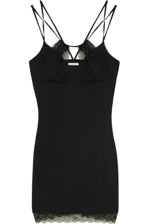 Patrizia Pepe Kjole, Dame, Sort, XS, Sort Blonde Minikjole