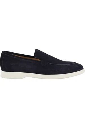 TAGLIATORE Sko, Herre, Blå, 44 EU, Suede, Mocassino Suede