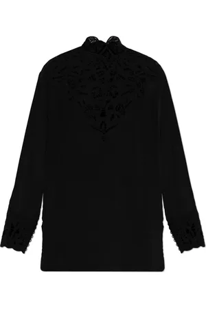 Etro Bluser & Skjorter, Dame, Sort, M, Silketop