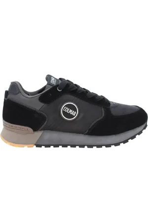 Colmar Sko, Herre, Sort, 40 EU, Læder, Travis Boost Vintage Effect Sneakers