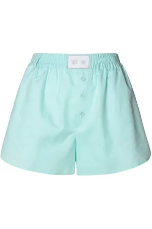 Chiara Ferragni Shorts, Dame, Grøn, 2XS, Korte shorts
