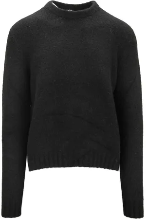 Colmar Strik, Dame, Sort, XL, Uld, Pullover Sweater med Ribkanter
