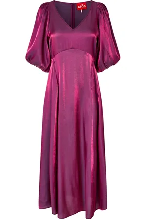 Crās Kjole, Dame, Lilla, XS, Polyester, Cecilie Dress