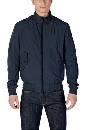 Blauer Jakke, Herre, Blå, M, Uld, Let Jakke