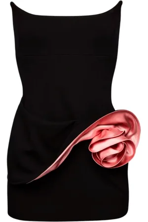 MAGDA BUTRYM Kjole, Dame, Sort, S, Strapless Kort Kjole
