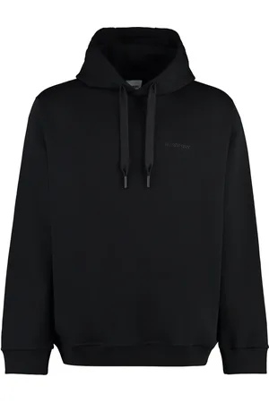 Burberry Sweathshirts & Hoodies, Herre, Sort, XS, Bomuld, Hættetrøje med motiv på ryggen