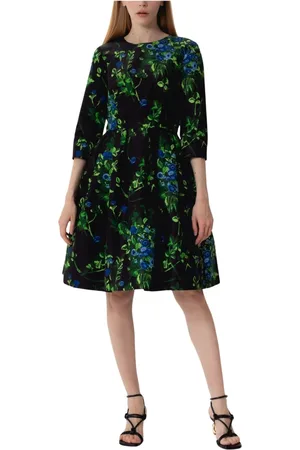Carolina Herrera Kjole, Dame, Flerfarvet, S, A-Line Kort Kjole