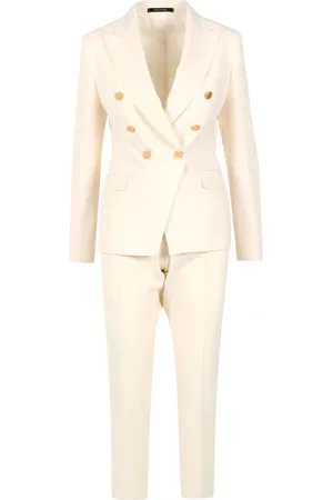 TAGLIATORE Jumpsuits & Playsuits, Dame, , M, Dress Cream Playsuit