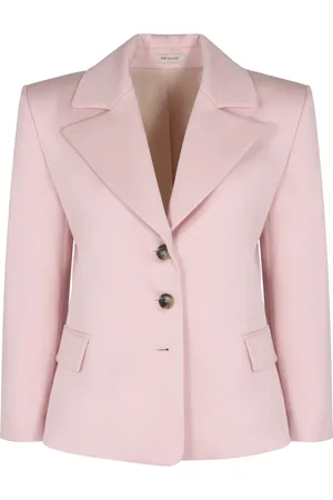 The Mannei Jakke, Dame, Lyserød, M, Bomuld, Bomuld Revers Krave Blazer