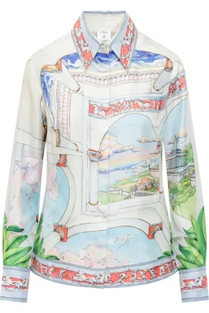 Casablanca Bluser & Skjorter, Dame, Flerfarvet, S, Le Passage Skjorte