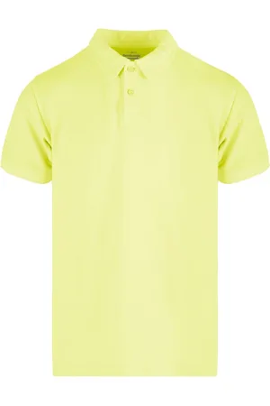 Bomboogie Top, Herre, Gul, 2XL, Bomuld, Hamp/Bomuld Jersey Polo Shirt