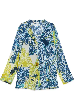 Maliparmi Jakke, Dame, Flerfarvet, M, Uld, Arabesque Print Jakke