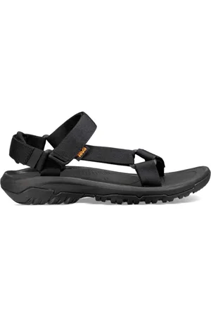 Teva Sko, Herre, Sort, 44 1/2 EU, Polyester, Ankelrem Sandal med Moderne Sål