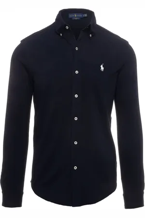 Ralph Lauren Skjorte, Herre, Blå, M, Bomuld, Cotton Chemise