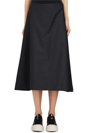 Marni Nederdel, Dame, Sort, 2XS, Vidde Midi Nederdel