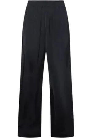 Fabiana Filippi Bukser, Dame, Blå, S, Satin, Amelia Satin Bukser