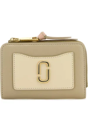 Marc Jacobs Tilbehør, Dame, Grøn, ONE SIZE, Læder, Utility Snapshot Slim Wallet