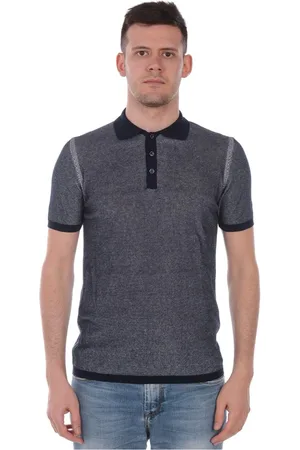 Trussardi Top, Herre, Grå, S, Bomuld, Polo Bluser