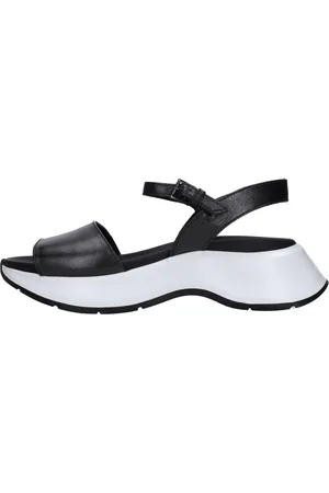 Hogan Sko, Dame, Sort, 40 EU, Uld, Sandal Sort