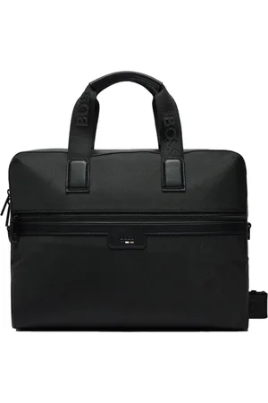 HUGO BOSS Taske, Herre, Sort, ONE SIZE, Uld, Elegant Laptop Taske Ray N Doc