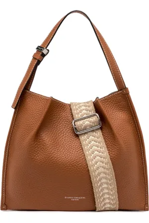 Gianni chiarini Taske, Dame, Brun, ONE SIZE, Uld, Brun Skuldertaske Dory