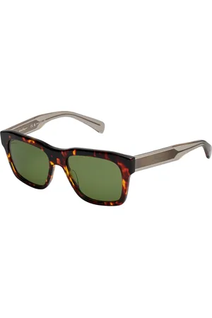Salvatore Ferragamo Tilbehør, Herre, Brun, ONE SIZE, Firkantede Acetat Solbriller
