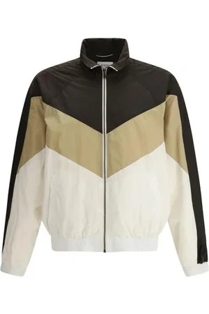 Saint Laurent Jakke, Herre, Flerfarvet, M, Sporty Colorblock Jakke