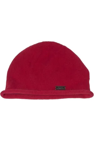 D.A. Daniele Alessandrini Tilbehør, Herre, Rød, ONE SIZE, Uld, Herre Cuffia Small Beanie