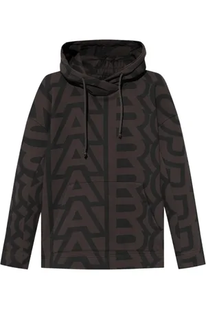 Marc Jacobs Sweathshirts & Hoodies, Dame, Brun, XS, Bomuld, Hoodie med Logo