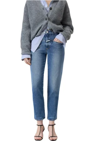 Closed Jeans, Dame, Blå, W29, Denim, Heritage Fit Blå Jeans