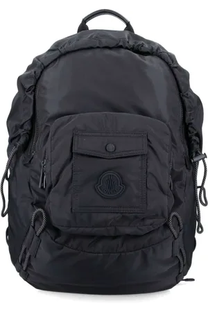 Moncler Taske, Herre, Sort, ONE SIZE, Uld, Stilfuld rygsæk til hverdagsbrug