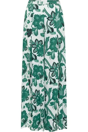 Etro Bukser, Dame, Sort, M, Wide Bukser