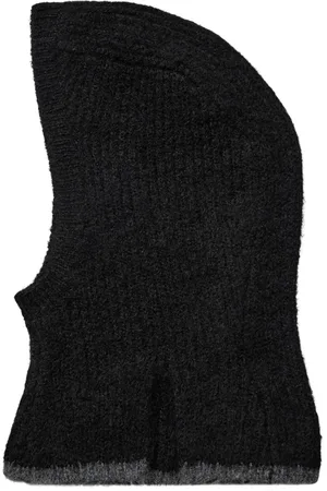 Co`Couture Tilbehør, Dame, Sort, ONE SIZE, Uld, Sort Strikket Balaclava