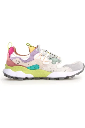 Flower Mountain Sko, Dame, Flerfarvet, 37 EU, Multifarvede Sneakers med Grippy Sole