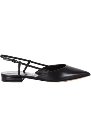 Casadei Sko, Dame, Sort, 38 EU, Ballerinaer med åben hæl
