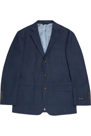Brooks Brothers Jakke, Herre, Blå, S, Bomuld, Regent Regular-fit Cotton Sport Coat