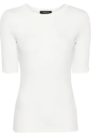 Fabiana Filippi Top, Dame, Hvid, 2XS, T-shirts