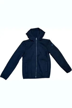 Colmar Sweathshirts & Hoodies, Herre, Blå, S, Uld, Zip-through Hoodie