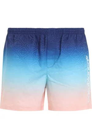 Casablanca Badetøj, Herre, Blå, M, Polyester, Blå Gradient Badeshorts