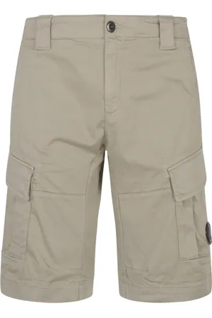 C.P. Company Shorts, Herre, , M, Satin, Bermuda Cargo Shorts i Satin Stretch