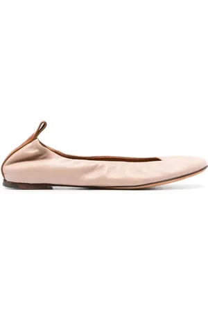 Lanvin Sko, Dame, , 37 EU, Læder, Elegante Ballerina Sko