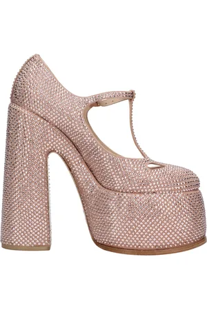 Casadei Sko, Dame, Lyserød, 37 EU, Læder, Pumps