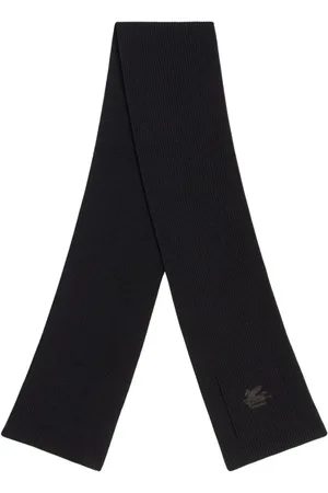 Etro Tilbehør, Herre, Sort, ONE SIZE, Uld, Vintertørklæde